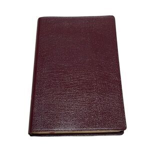 Holy Bible NIV Thin Line Red Letter Bible Study Ed. Zondervan 2011Leather